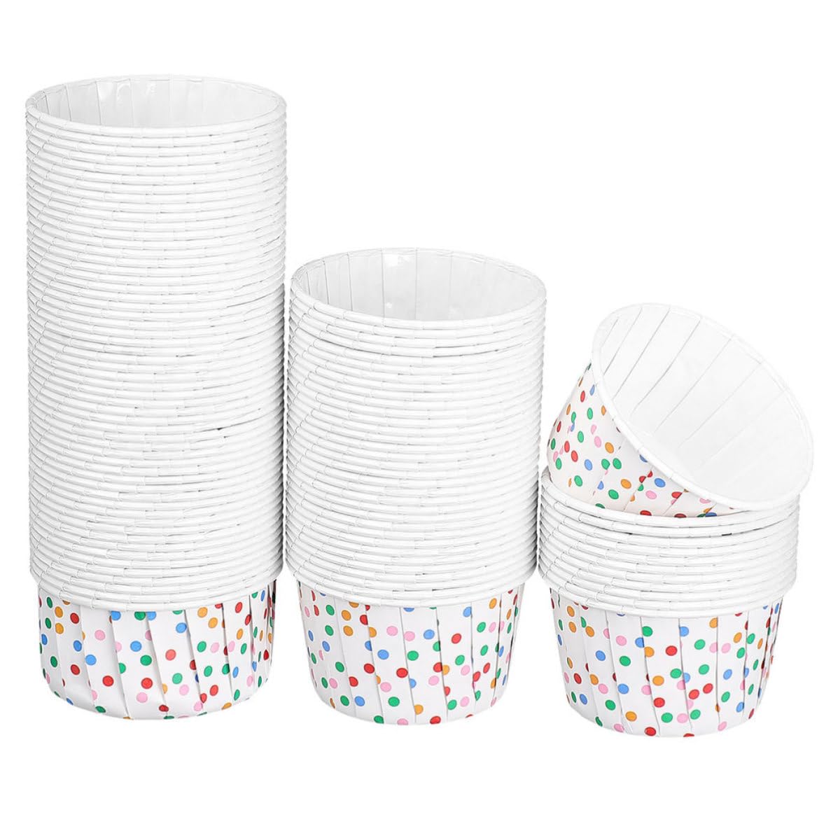 Capacillos para muffins y cupcakes STOBAZA de papel, moldes para reposteria de cocina