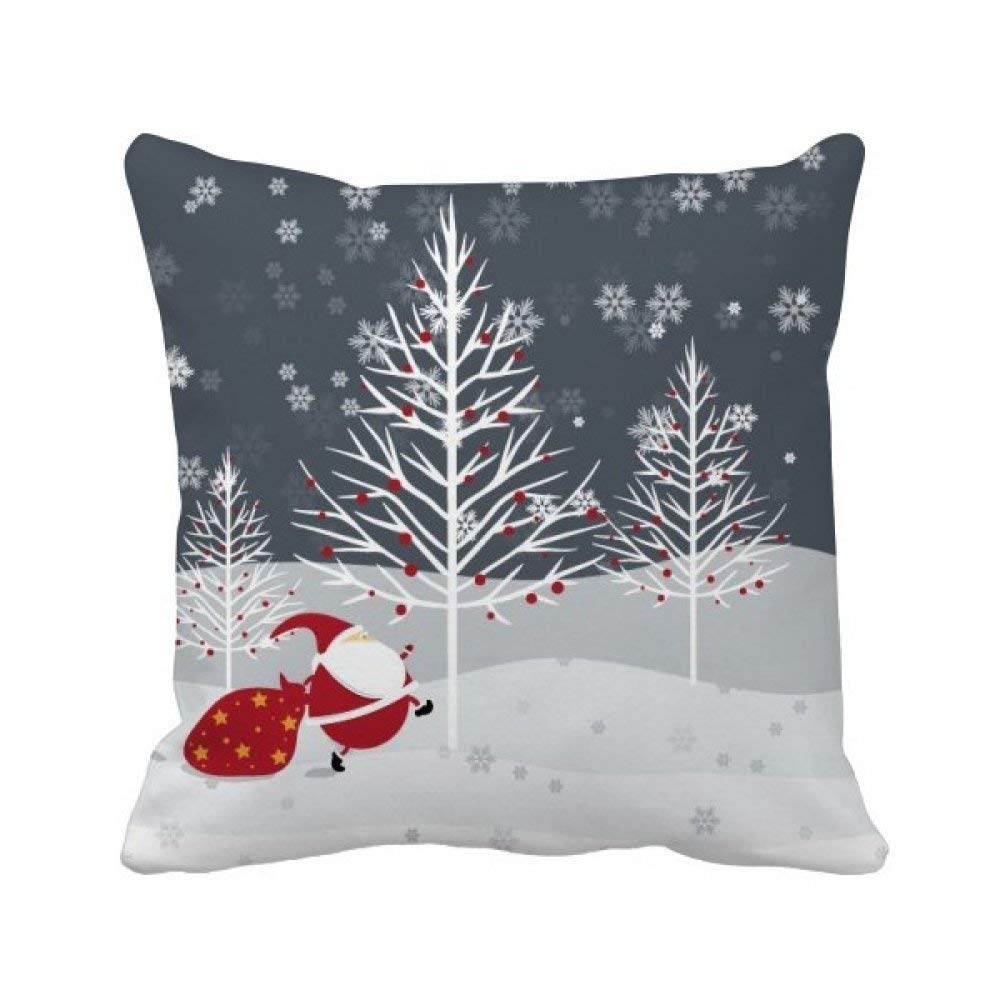Housse de coussin père Noël cadeau idéal pour décoration Noël
