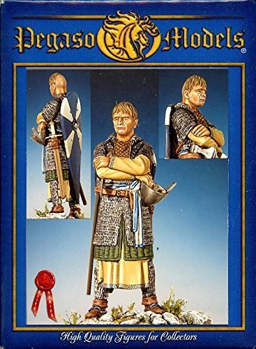 Figura Modelo Norman Knight XI 54mm Metal Blanco