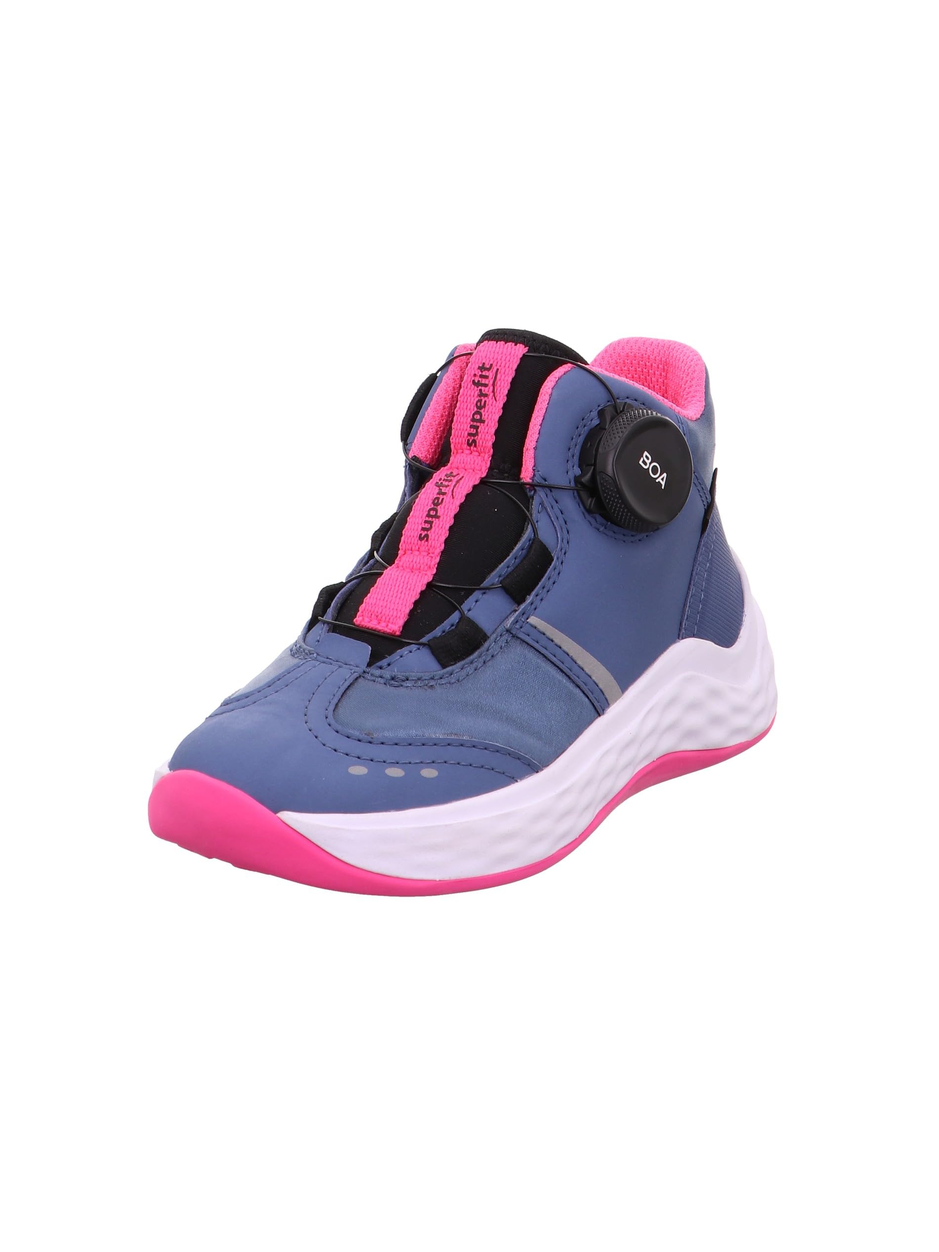 Superfit Bounce, Sneaker, Blau/ROSA 8010,