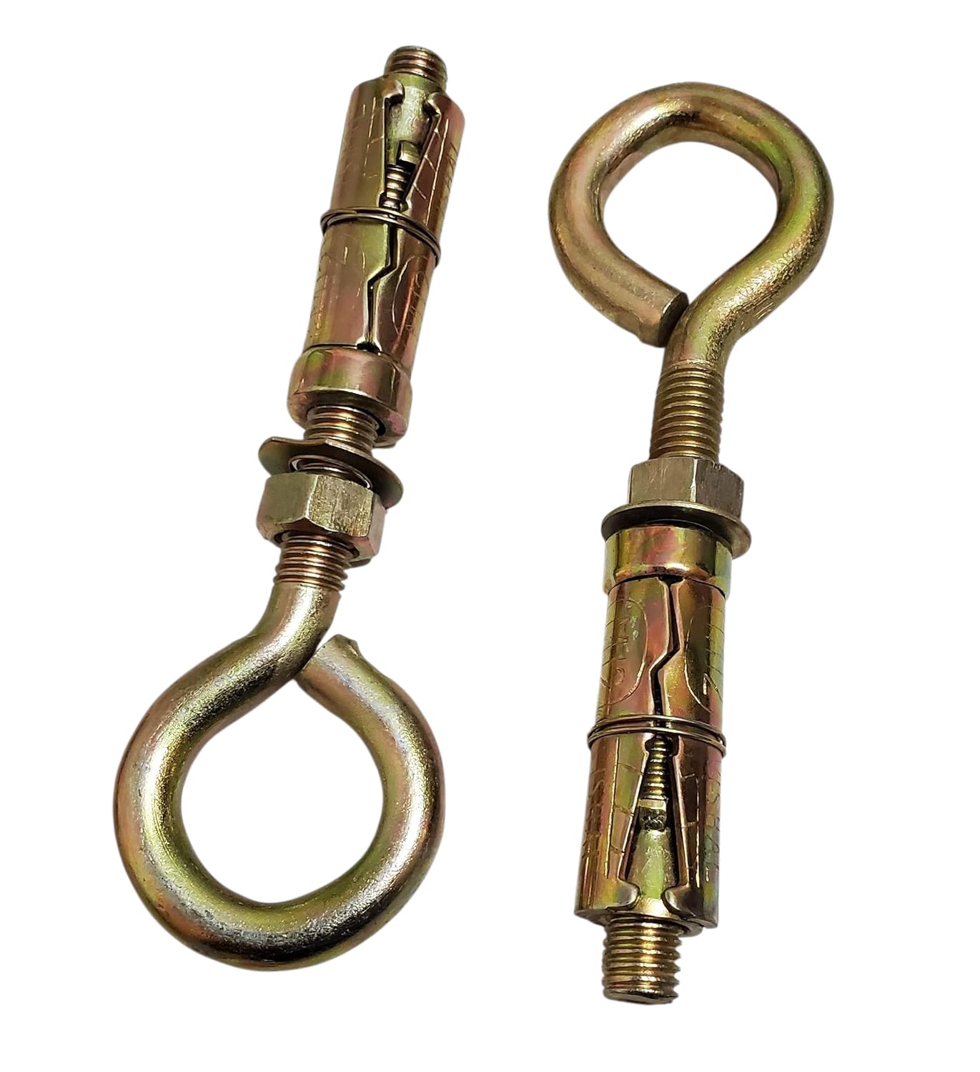 Heavy Duty Eye Bolt Anchor Hook M12 (12mm) – Expansion Anchor Fastener with Ring | Ceiling Hook for Swing, Hammock, Punching Bag, Gym & Concrete Wall (6 Inch, Zinc Plated, 16mm Sleeve)-picture-23