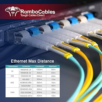 Amazon.com: 30m(100ft) OM4 LC LC Fiber Patch Cables MMF