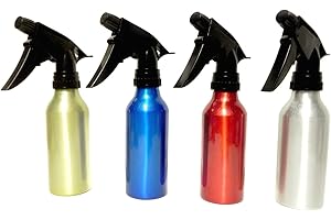 Dependable Essentials 4-Piece Metal Spray Bottles