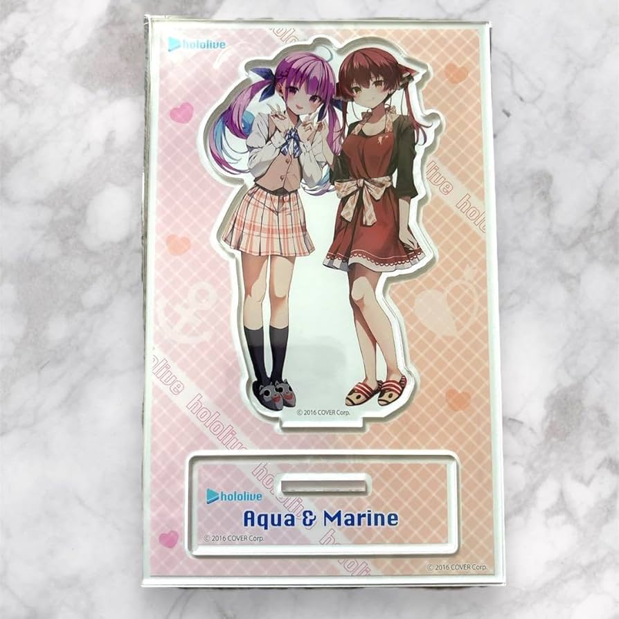 新品　【モーリーオンライン限定】ホロライブ　アクリルスタンド　湊あくあ ホロライブ×モーリーオンラインコラボ第16弾！湊あくあ、宝鐘