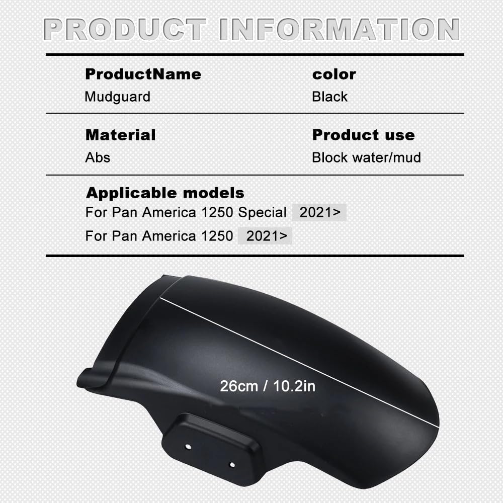 Błotnik Dla Pan America 1250 Special 21-2024 Akcesoria motocyklowe
