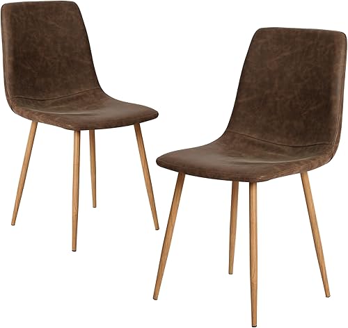 CangLong - Silla de respaldo y asiento acojinado para silla, comedor.