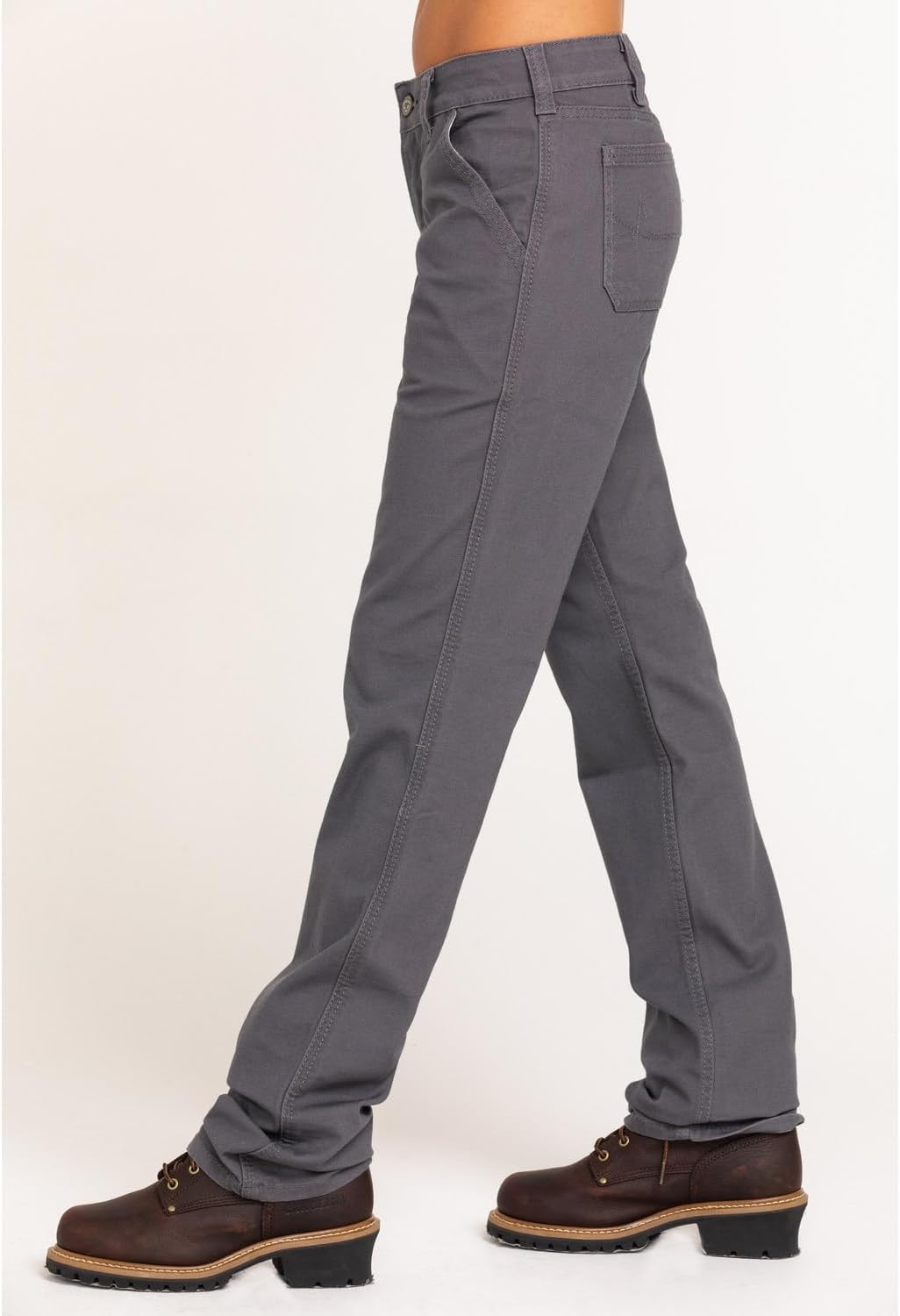 Ariat Womens WMS Fr Drlt Str CVS Pt Mr Strt FLD Khk - Image 3