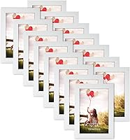 Vista 17 de HORLIMER Juego de 15 portarretratos de 8 x 10 pulgadas, marcos negros para fotos de 8 x 10 pulgadas para pared o mesa