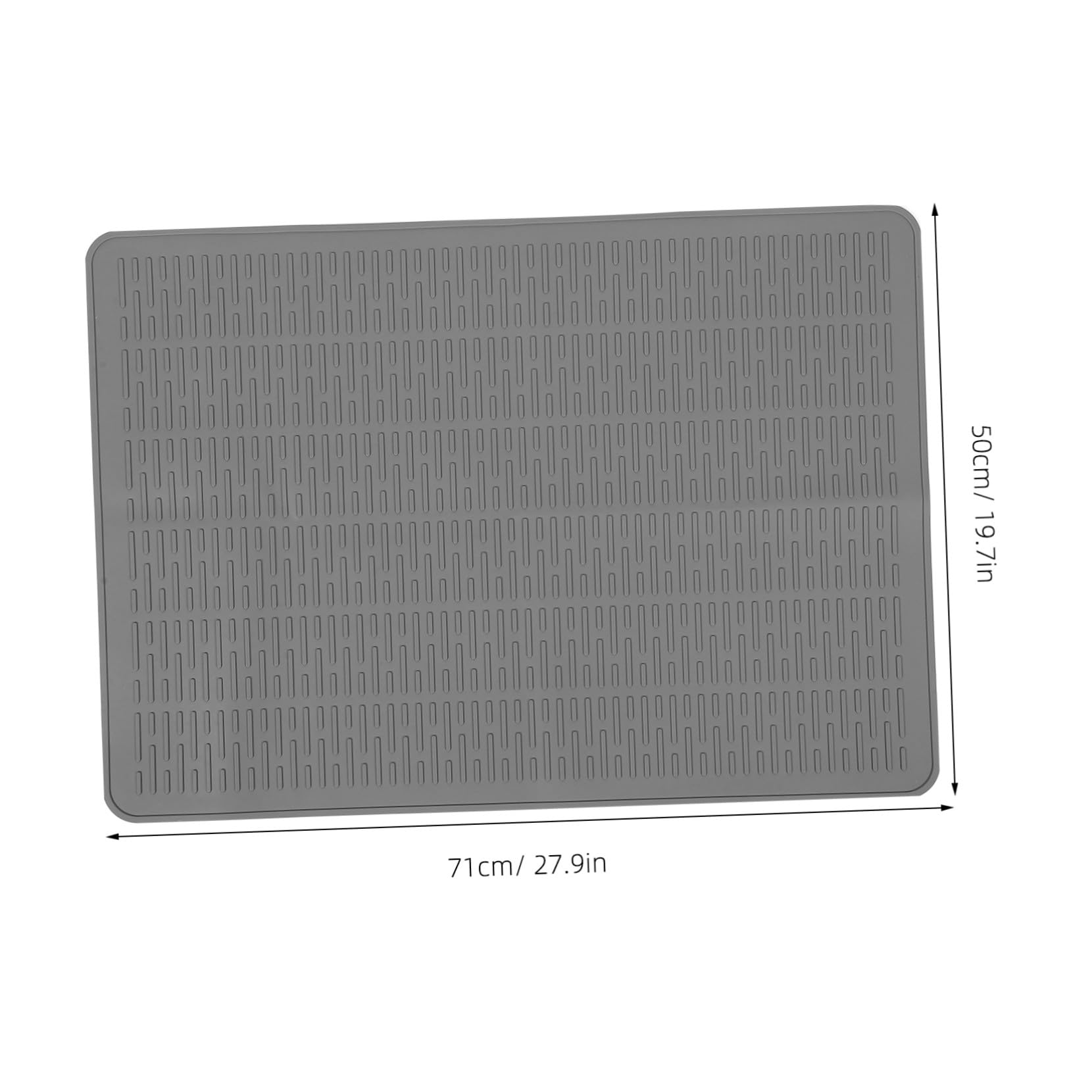 Alfombrilla para Cocina de Inducción de Silicona 20x28 Pulgadas | Reutilizable, Antideslizante y Antiaceite, Uso Doméstico, Formato Grande para Encimera