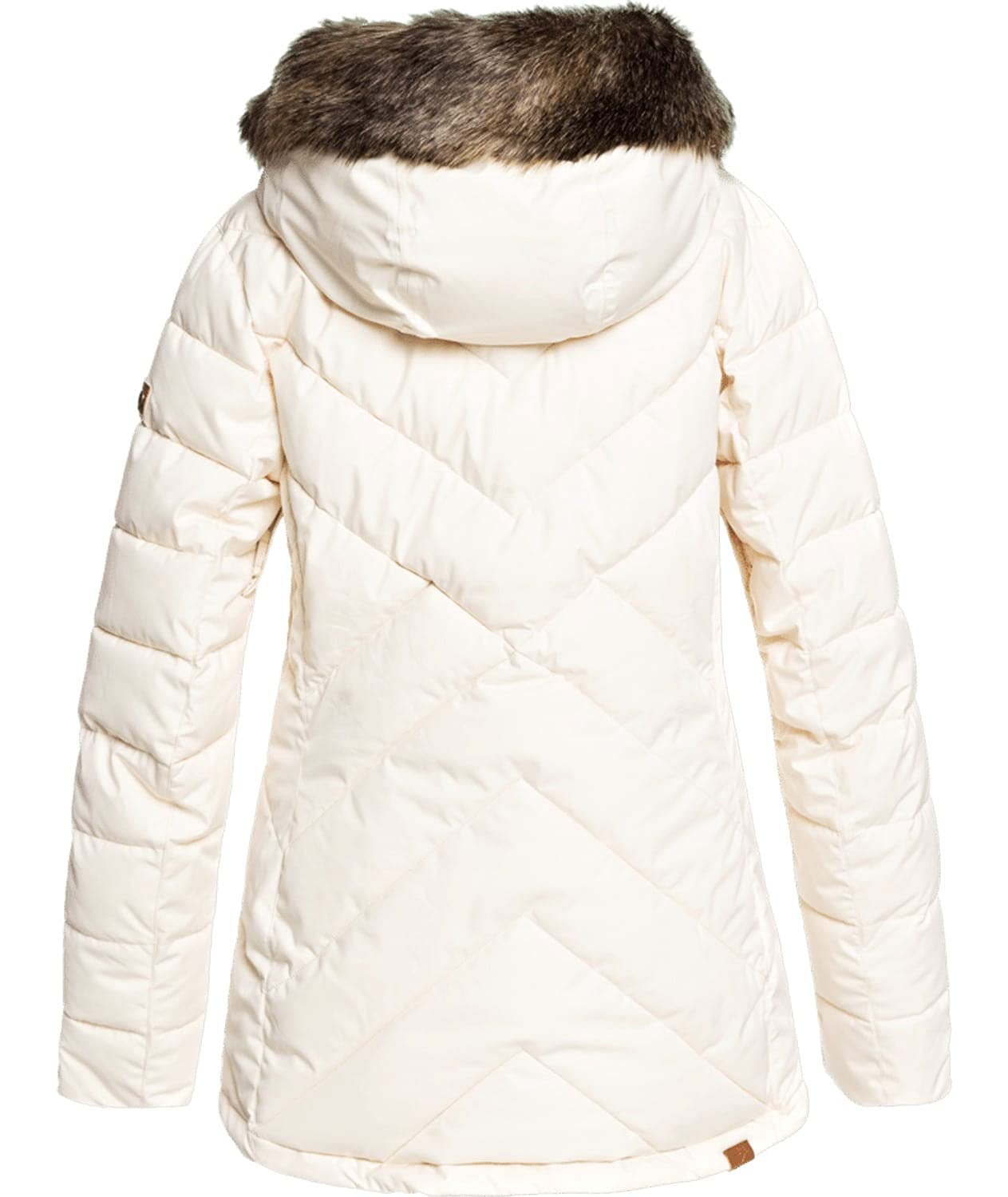 Roxy Quinn Snow Jacket Angora LG (US 11)