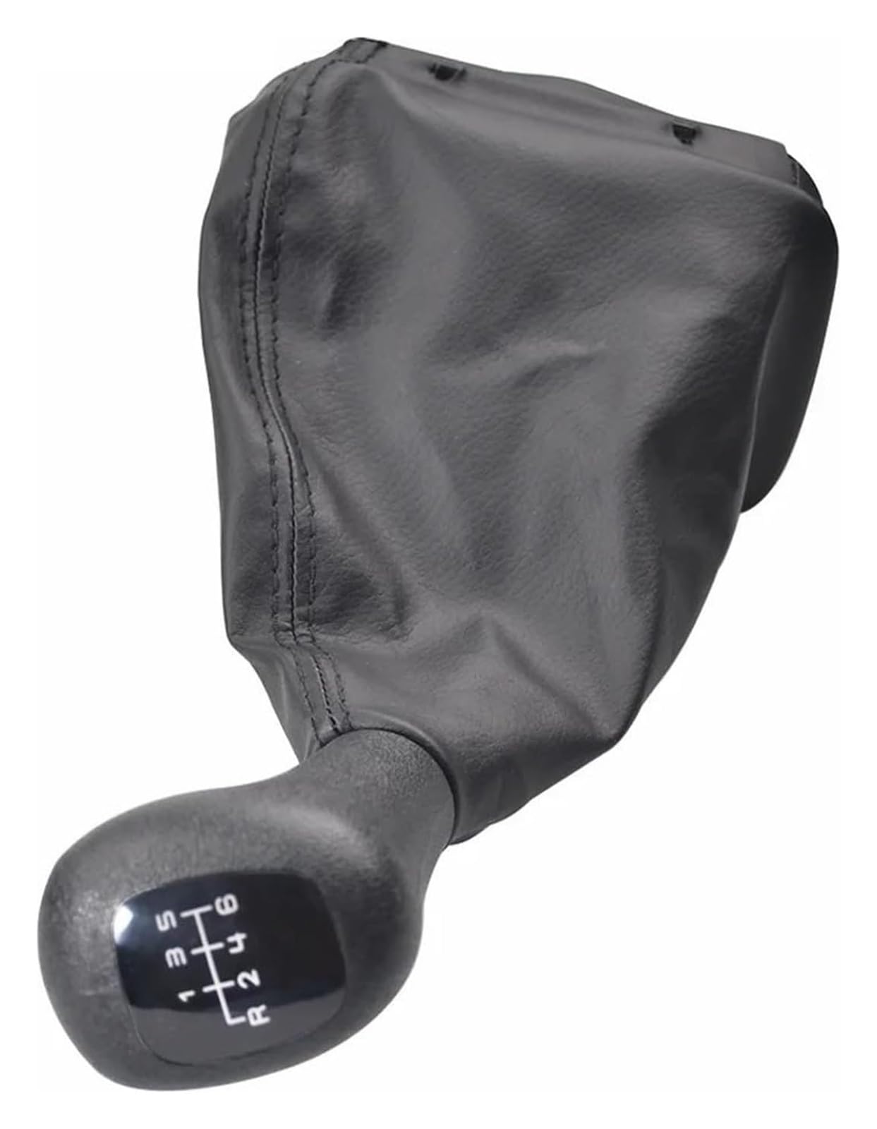 UTONGMU Manual Gear Shift Knob for Benz W202 C Class S202 W208 C208 CLK W210 E Manual 5 6 Speed Gear Shift Knob Lever Handle(6 Speed)