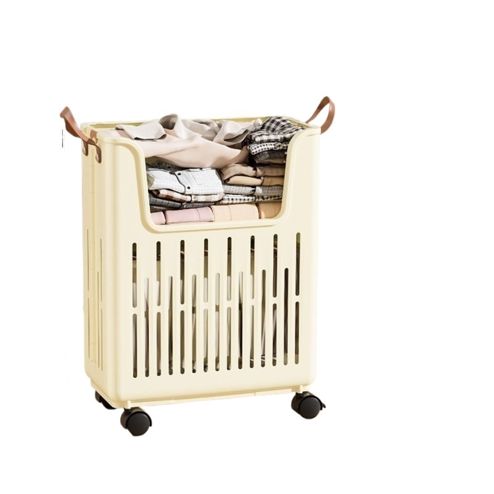 Foldable Dirty Clothes Basket, Laundry Hamper For Bedroom/Bathroom For Bedroom(Color2)