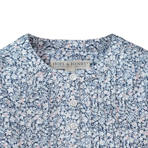 Image of Blouse with Ruffle Yoke by Hope & Henry Girl