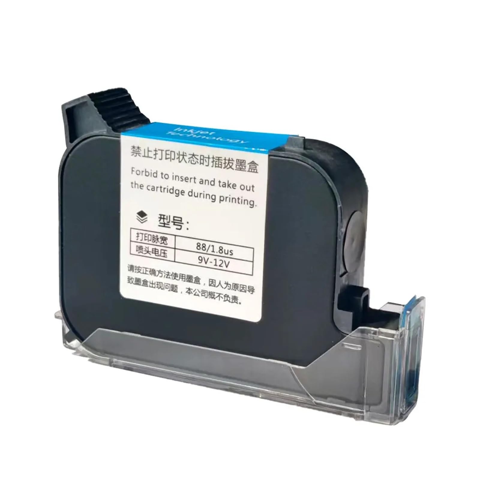 2588 JS12 JS10 Cartuccia d'inchiostro da 42 ml ad asciugatura rapida, altezza di stampa di 12,7 mm, universale for stampante a getto d'inchiostro portatile Su Cartone, Legno(1PC)