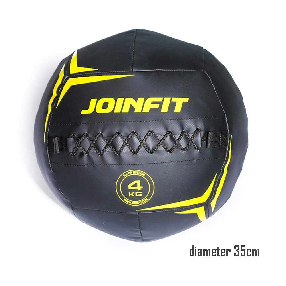 Palle AGYH mediche Morbido Medicine Ball, Multi-Funzione Fitness Bali Squash, Utilizzato for Front Side Girevole Squat Push-up, 7 Tipi di Peso 2-10kg (Size : 4KG)
