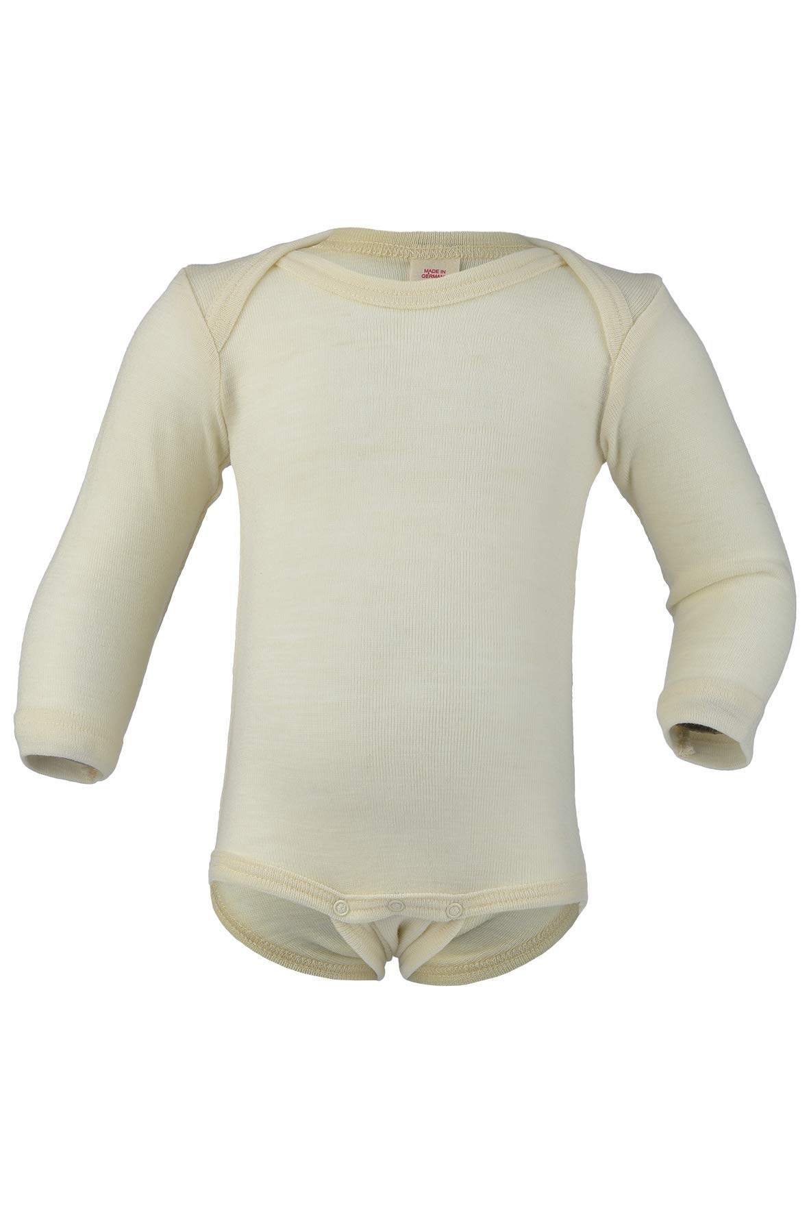 Engel Axil - Baby body de manga larga 100% lana ángel
