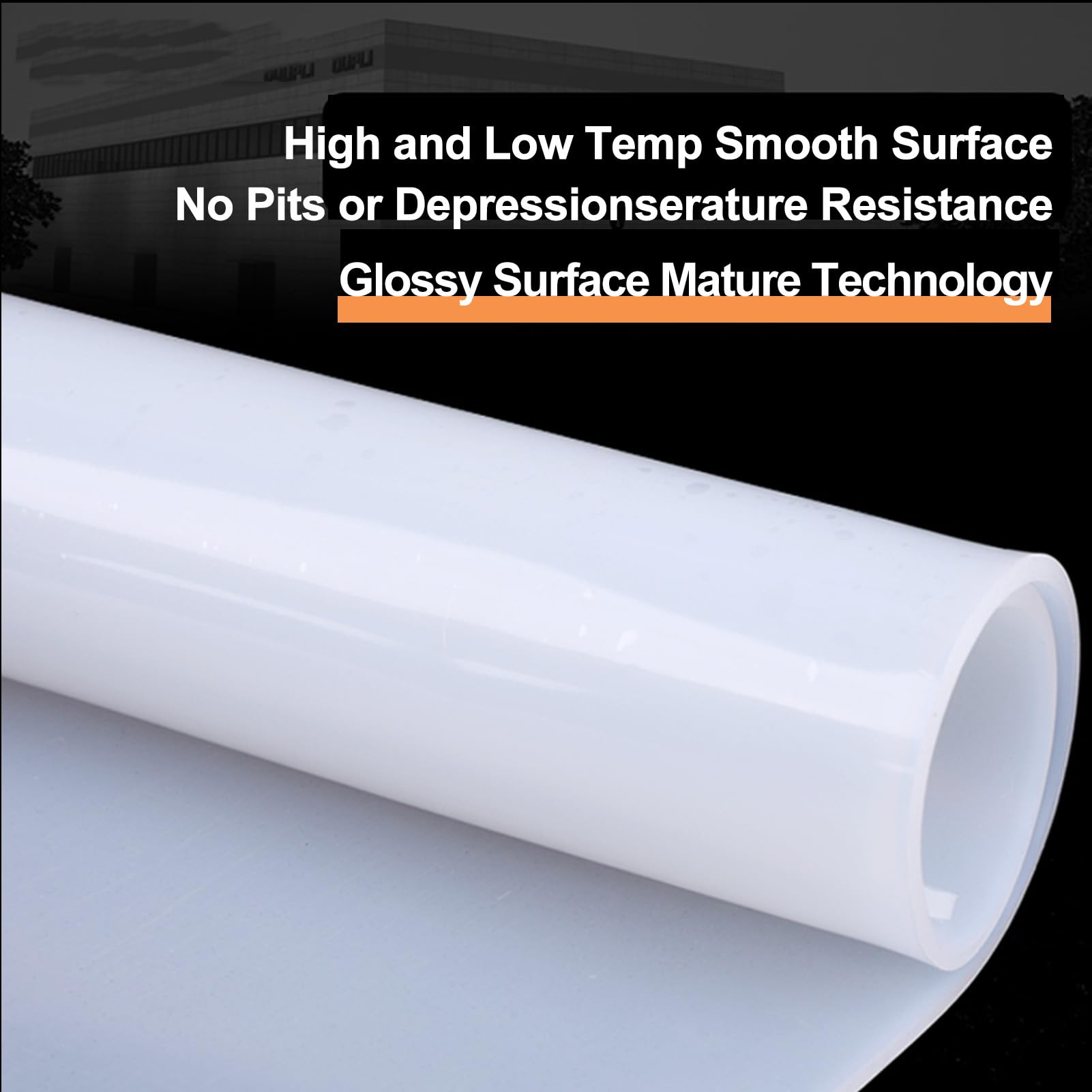 Dxcaicc Placa De Sellado De Silicona Hoja De Goma De Silicona Juntas Espesor De La Placa 2,5 mm para Reducción De Vibraciones E Impermeabilización,60cmx120cm