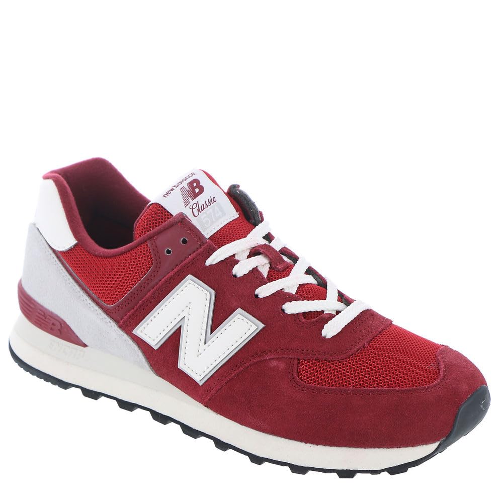 New Balance Historial 574 V2 Accesorio de Viaje-Billetera, Rojo/Blanco, Estándar (Pack Unisex Adulto