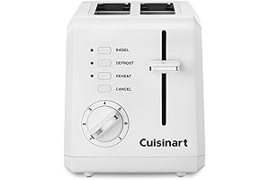 Cuisinart CPT-122 Compact 2-Slice Toaster White - Renewed