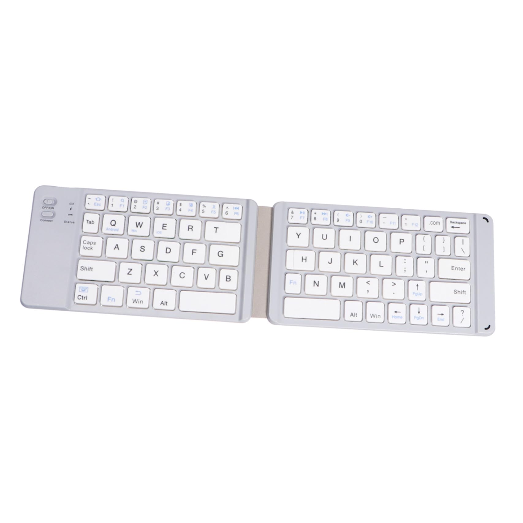 Teclado inalámbrico plegable ideal para trabajar en cafeterías con tu laptop 8