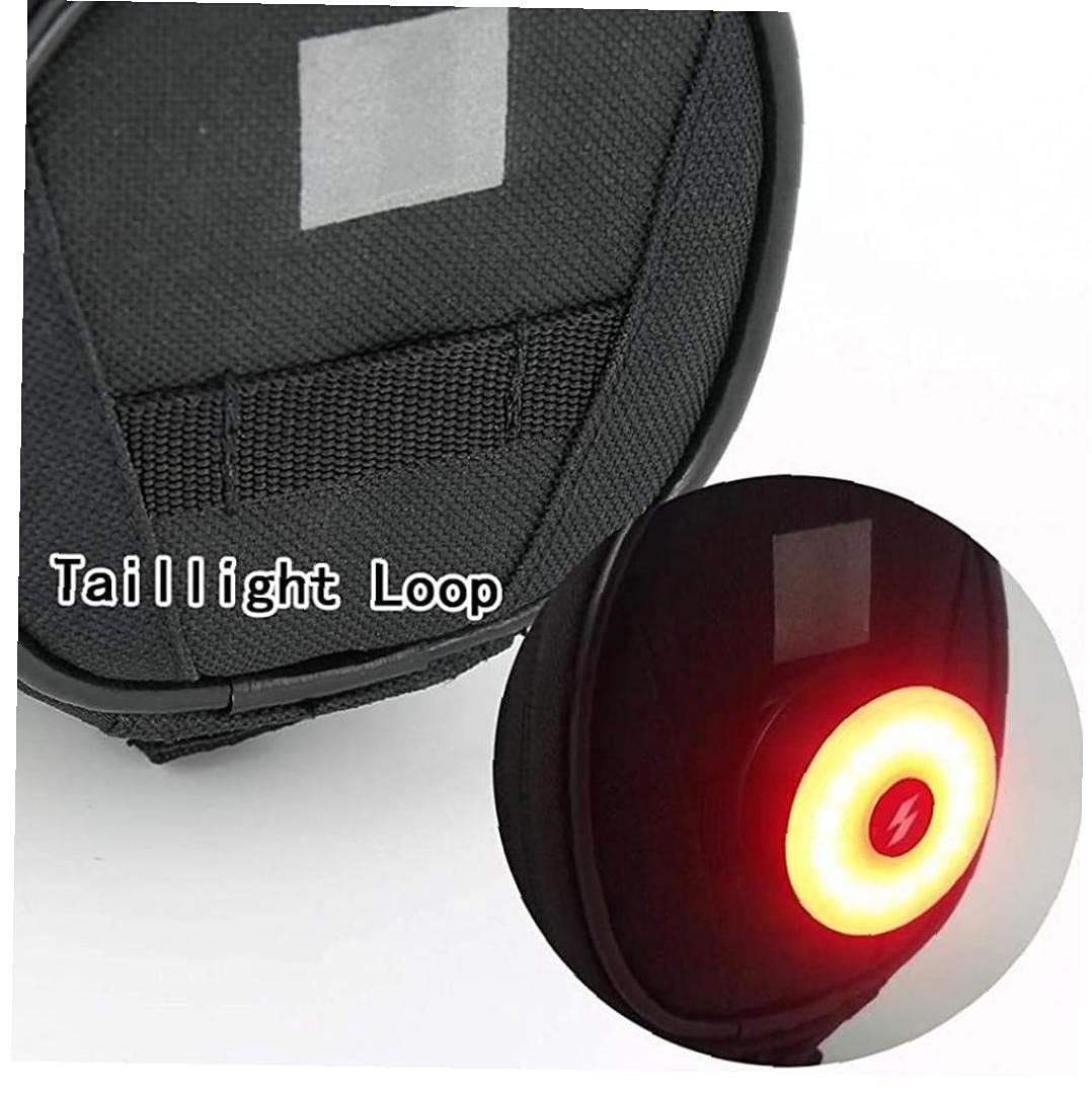 Amazon.co.jp: サドルバッグ 大容量 1l 防水 軽量 反射材