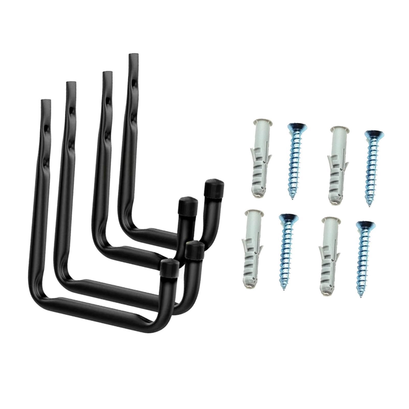 Twisaxc Sturdy Garage Hooks Wall Mount Heavy Duty Storage System Organizing Tools Bikes Ladders And Equipment Garage Hooks Wall Mount Hanging Hook Heavy Duty