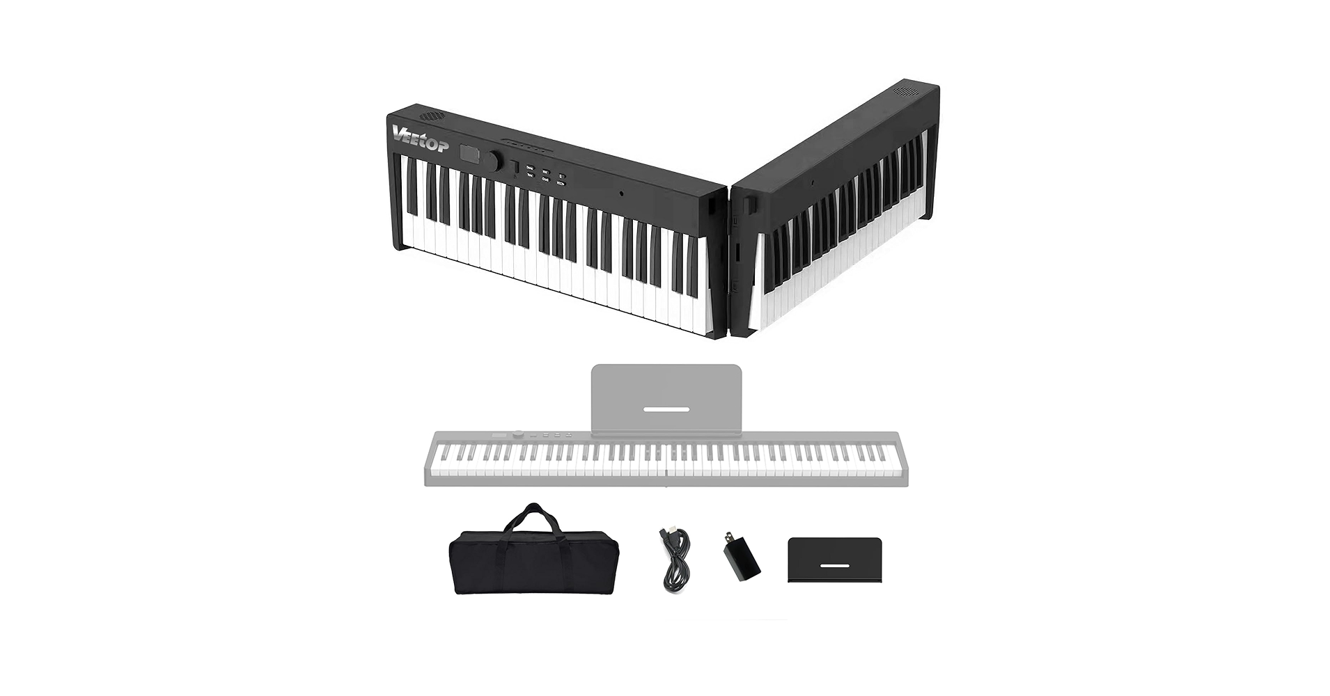 電子ピアノ Amazon | 電子キーボード 加重キー ピアノ 88 鍵 電子ピアノ 128