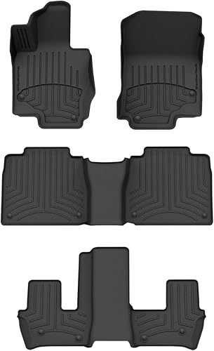 WeatherTech FloorLiner HP Alfombrillas de suelo de ajuste personalizado para Mercedes AMG GLS 63, AMG GLS 63 SUV, GLS SUV, Clase GLS - Juego