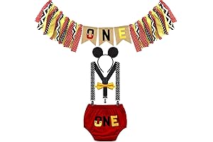 Baby Boy 1st Birthday Party Highchair Decorations