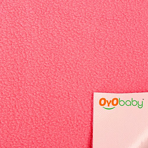 OYO-BABY-Bed-Protector-Waterproof-Dry-Sheet-Medium-Combo-for-Babies-Toddlers-Kids-Each-Size-70-cm-x-100-cm-Pink-Pack-of-2-Salmon-Rose-OB-2026-SR