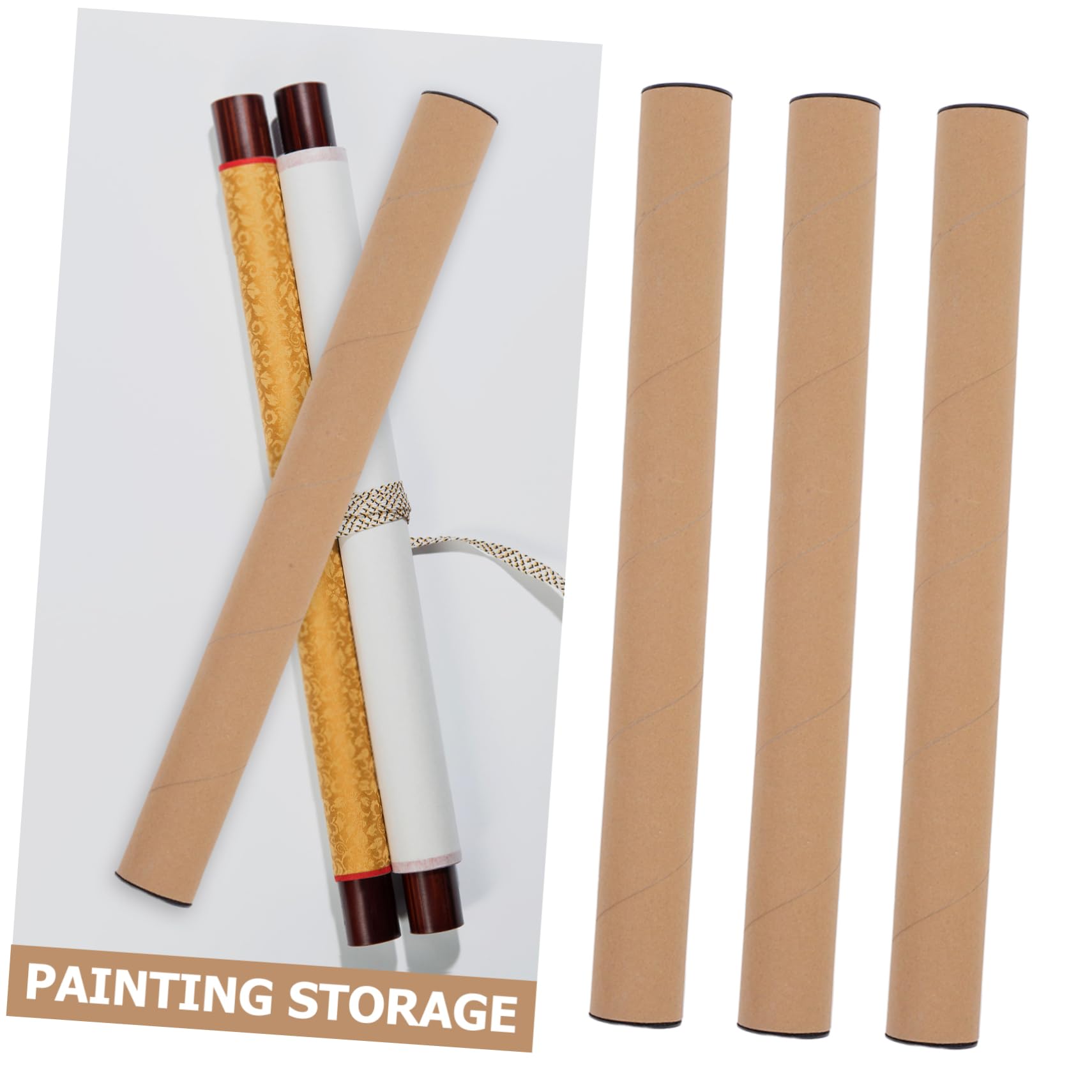 Abaodam 10 Pcs Tubes Maissage Avec Capas Plastique Tube De Cardin