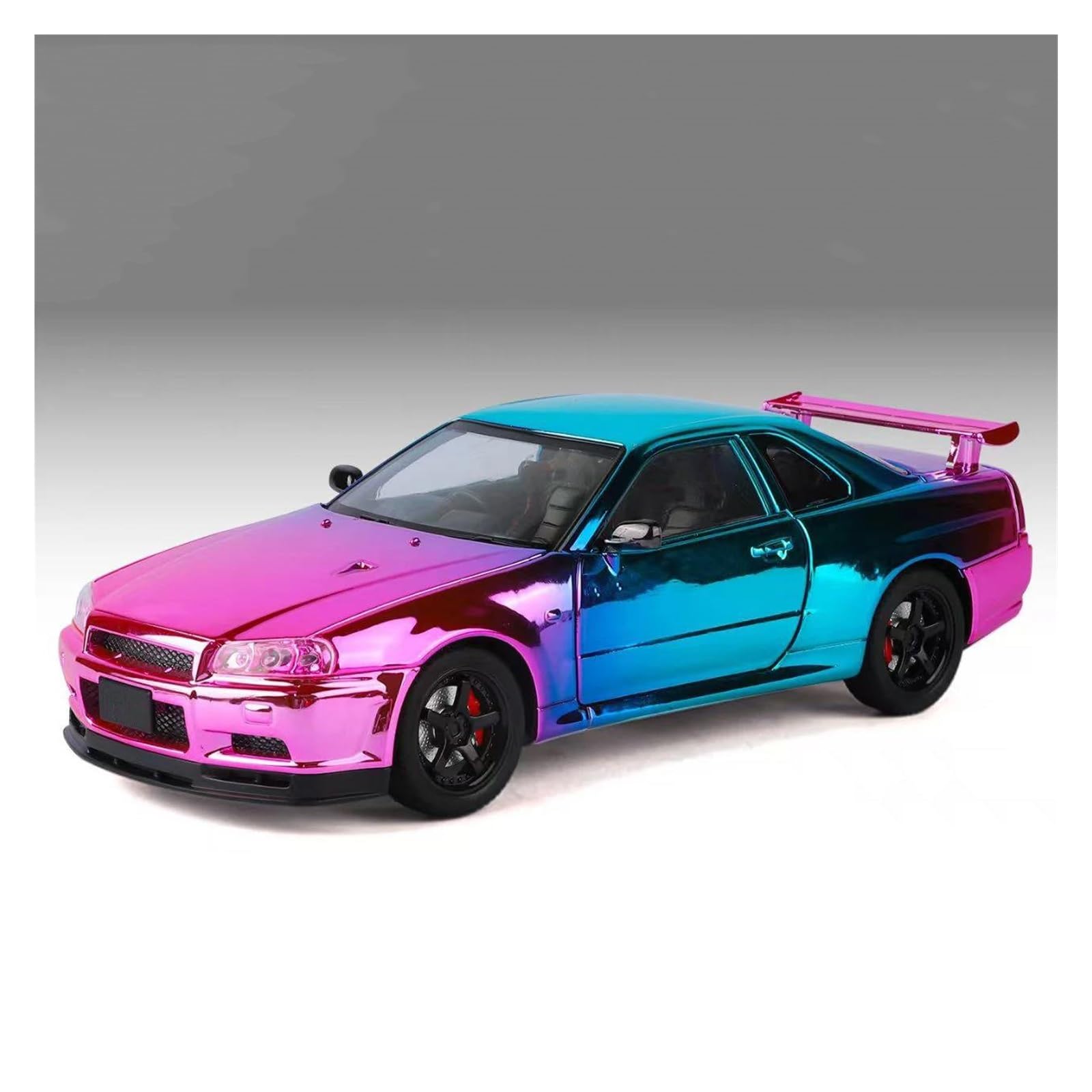 Uifcog A Die Cast Collectible Car Model For Gtr-R34 For Skylin Diecast Model Car