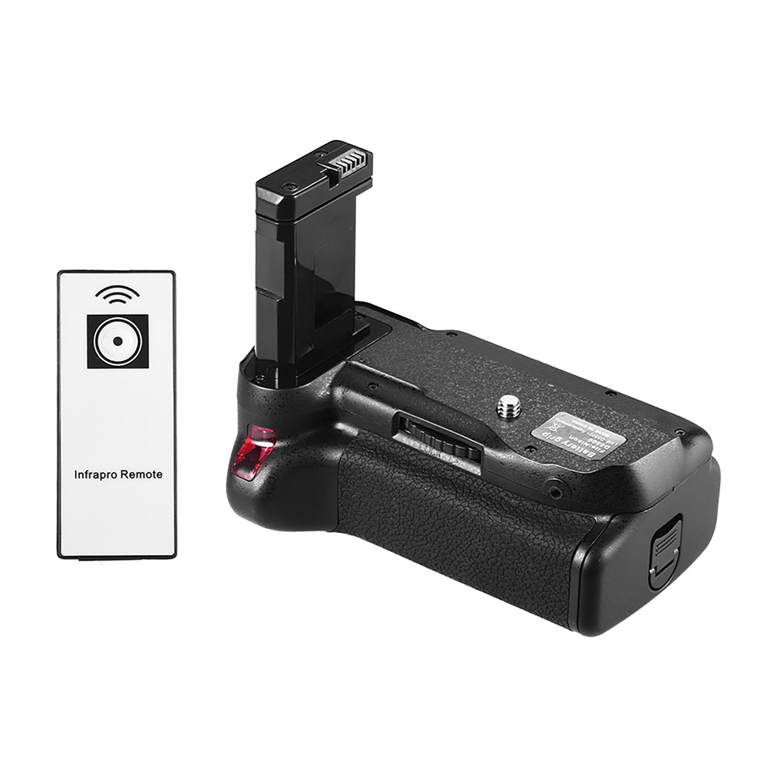 Fabater Impugnatura Verticale con Batteria per Fotocamera DSLR D5500 D5600, EN-EL14 Alimentata a Batteria con Telecomando a Infrarossi, Supporto Verticale Professionale per Montaggio su Treppiede