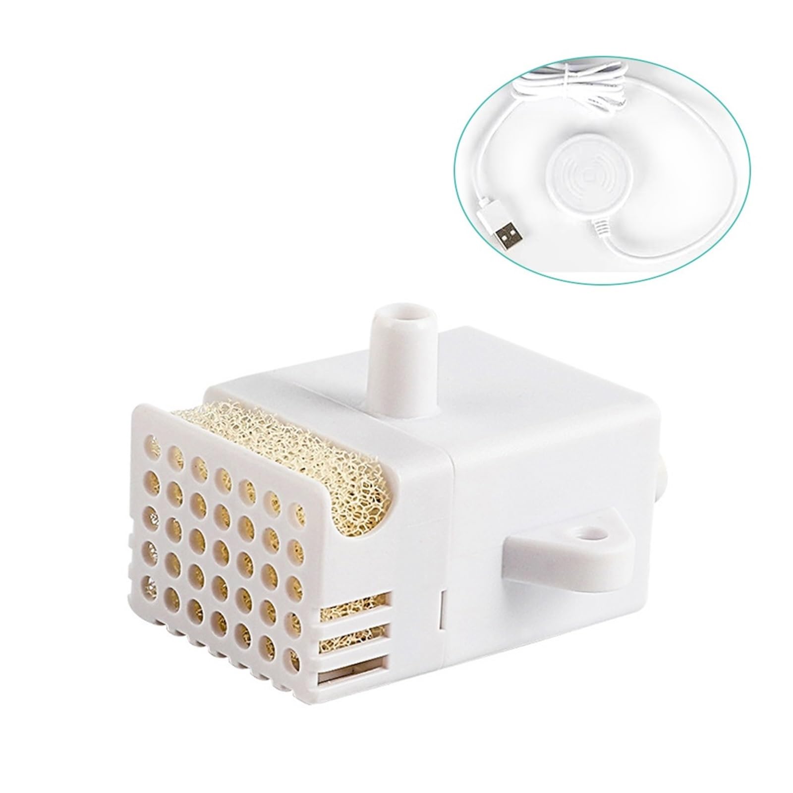 Wireless Solar Panel Water Pump Cats Dog Drinking Fountain Bowl Pet Dispenser Drinking Submersible Pump Auto Drinker Feeder Replacement Garden Small Pond(Water Pump)