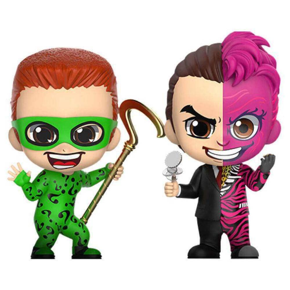 cosbaby　2セット Amazon.com: Hot Toys Cosbaby The Riddler & Two-Face Cosbaby Set