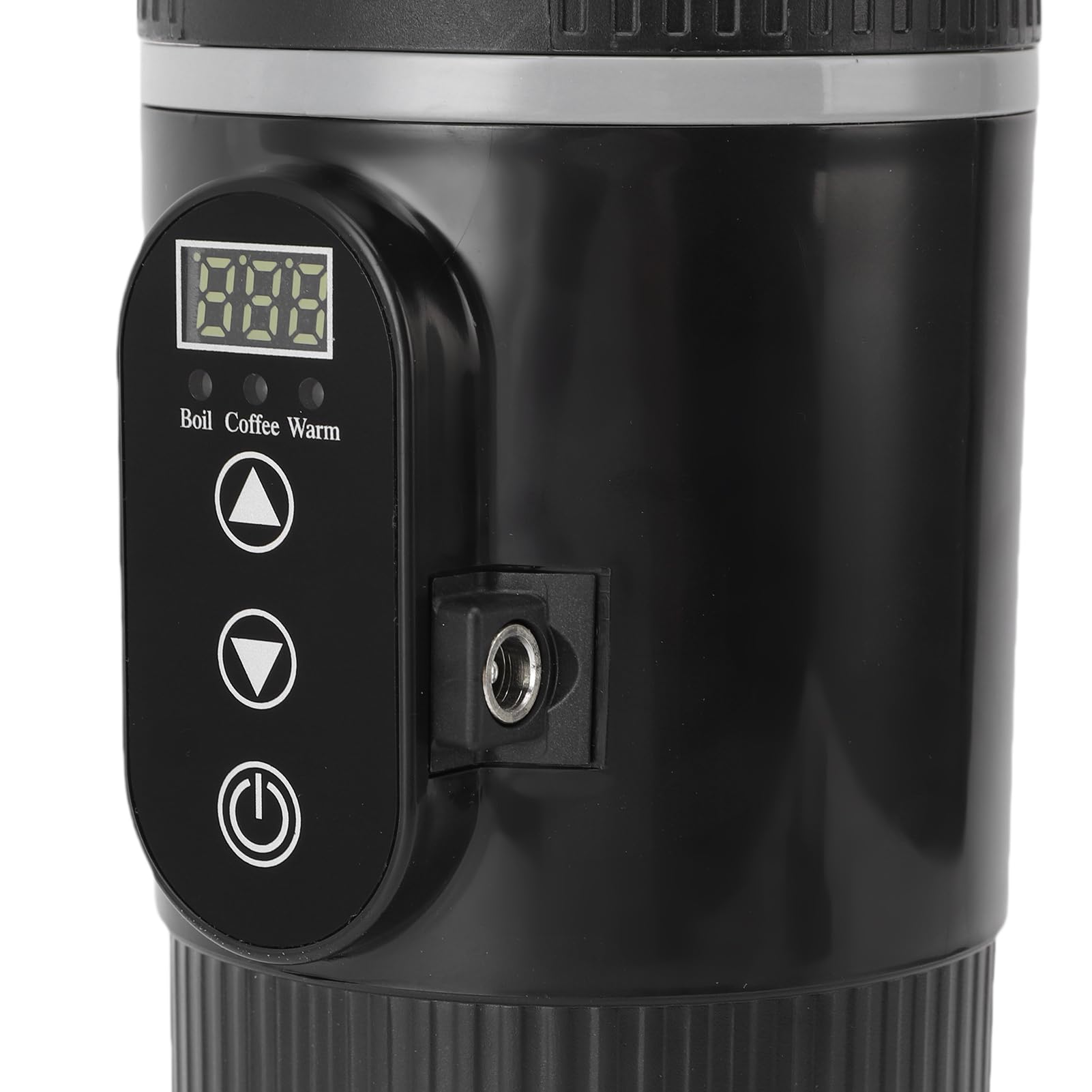banapoy Copa de Calefacción de Automóvil Portátil, Caldera de Agua de Hervidor de Automóvil 12V 24V, 500Ml Hervda de Viaje Eléctrico con Filtro de té, Taza de Camión para Leche café