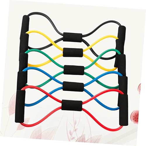 Miniatura 7 de BESPORTBLE 5pcs 8 Resistance Bands Chest Expander Bandas Elasticas Fitness De Resistencia Elastic Workout Bands Exercise Bands Pulling Rope Fitness