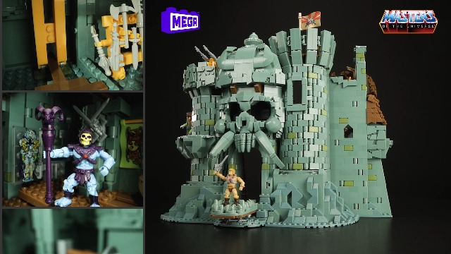 Amazon.com: MEGA Masters of The Universe Building Set, Castle