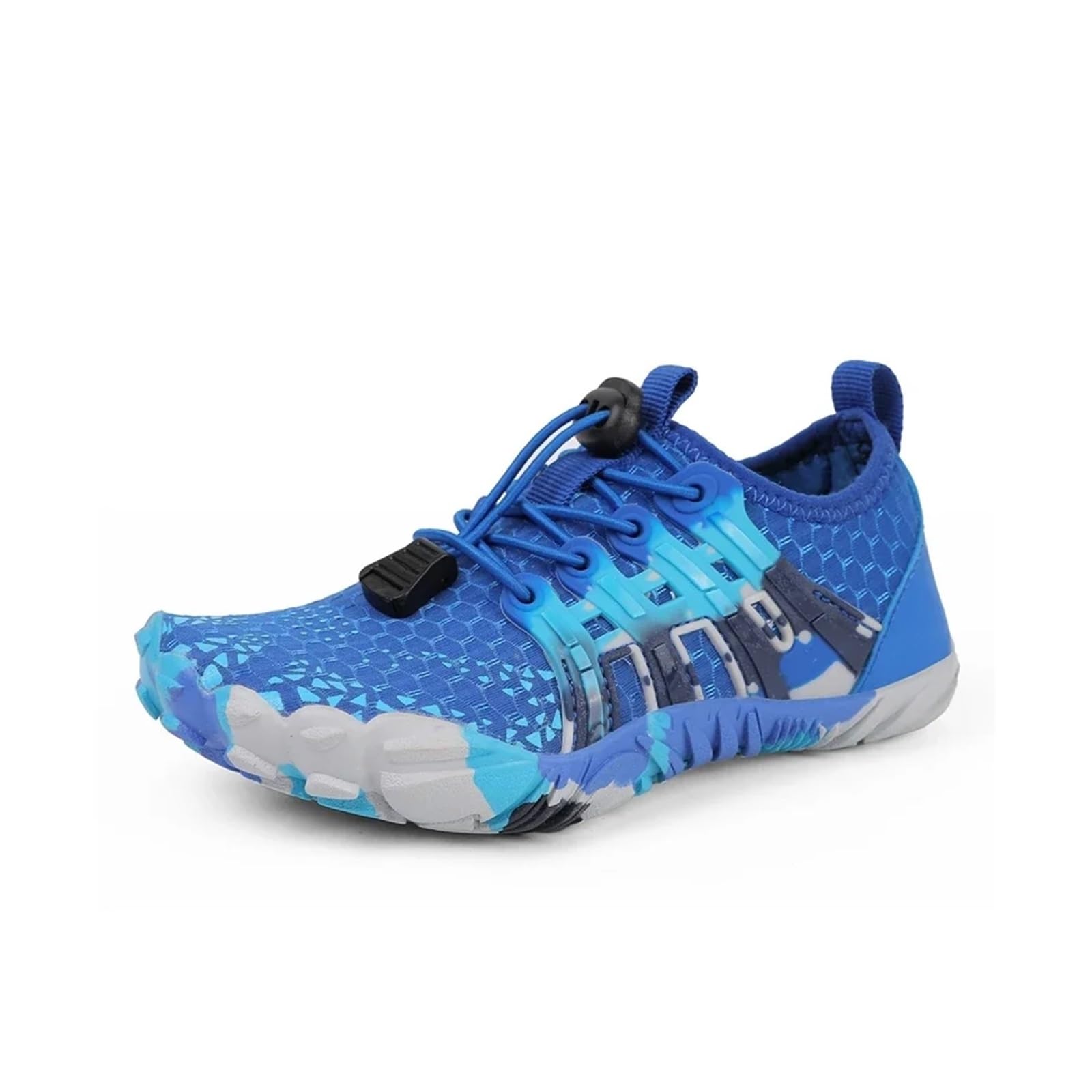 Zapatos de Agua Zapatos Acuáticos De Verano For Playa, Cinco Dedos, Descalzos, For Nadar, Zapatillas Acuáticas Coloridas, Zapatillas De Río Junto Al Mar, Zapatillas De Agua(Blue,36)