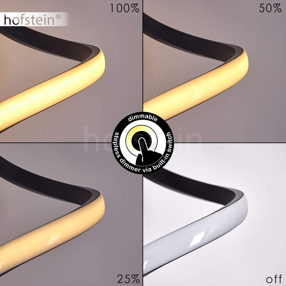 ARCH LAMPADA DA TERRA ORIENTABILE IN METALLO BIANCO O NERO LED 25W LUCE 3000K ALTEZZA CM 210 MODERNA PROMOLUCE - Shop Online