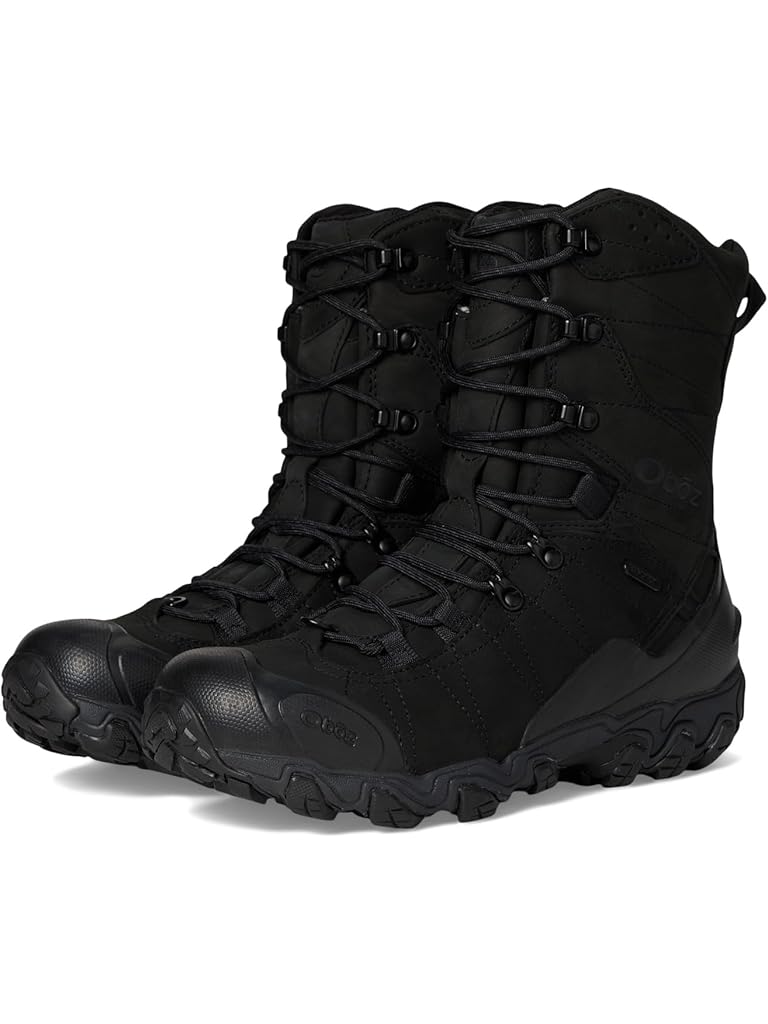 Black Oboz Bridger 10" Insulated BDry