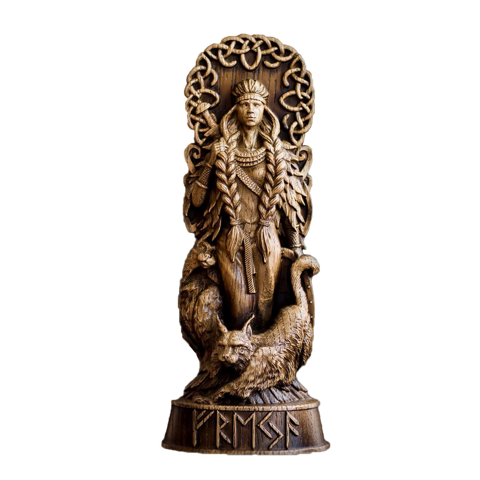 Buy mozhixue Freya Statue Norse Gods Statues Freyja Goddess Antique