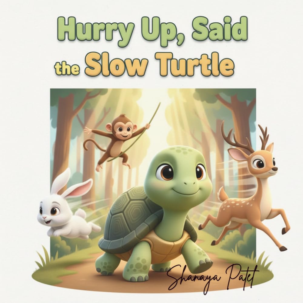 Hurry Up, Said the Slow Turtle: A Children’s Story About Patience, Mindfulness, and Learning at Your Own Pace