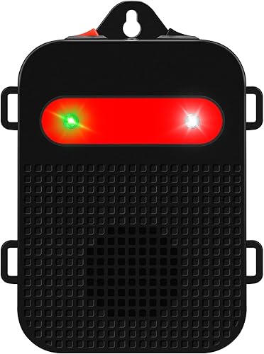 Angveirt Repelente de roedores para debajo del capó, funciona con pilas, repelente ultrasónico de ratones para autos, disuasorio de ratones para