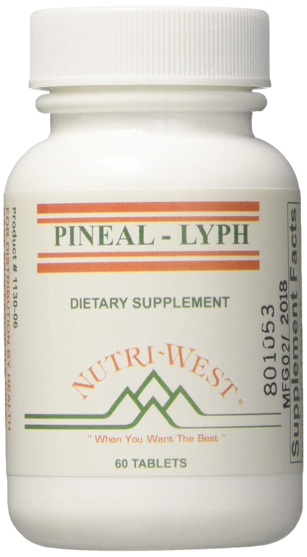 Nutri-West - Pineal-Lyph 40 Tablets by Nutri-West