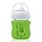 Olababy Silicone Sleeve for Avent Natural Glass Baby Bottles (4 oz, Green)