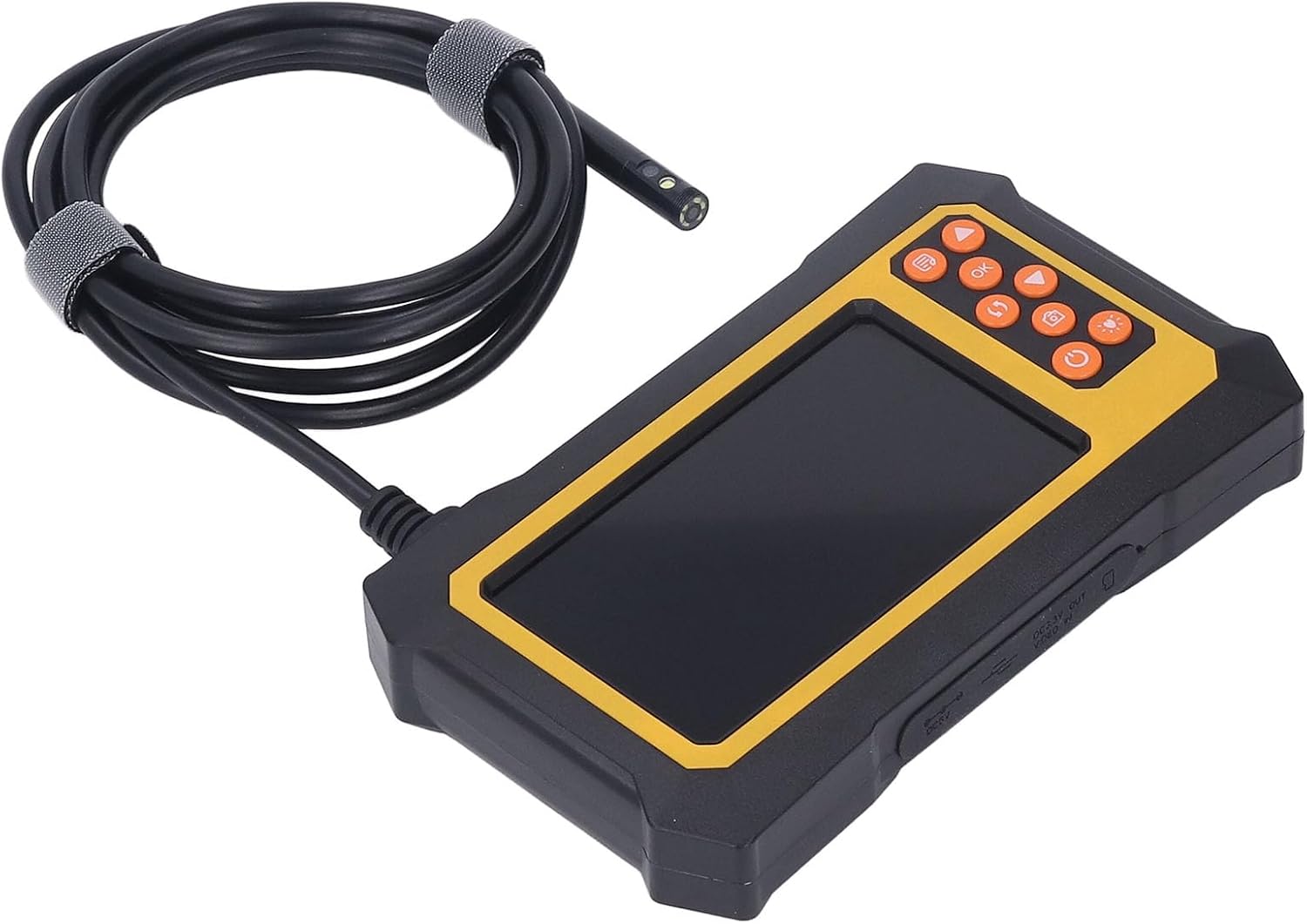 aqxreight Lens Industrial with 1080P HD LCD Screen Inspection Camera for Automotive HVAC and Machinery
