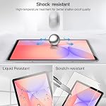 ProCase 2 Packs Screen Protector for Tablet Galaxy Tab S11/ Tab S10 Lite/Tab S10 FE 2025/Tab S9 FE 10.9"/ Tab S9 2023/ Tab S8 2022/ Tab S7 2020 11", Hardness Tempered Glass Screen Film Guard | Also for Galaxy Tab S8 / S7 (11" & 10.9"), HD Tempered Gl
