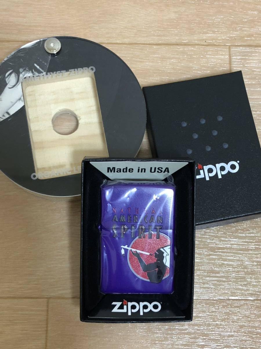 Amazon.co.jp: アメリカンスピリットZIPPO 抽選限定 アメジスト 