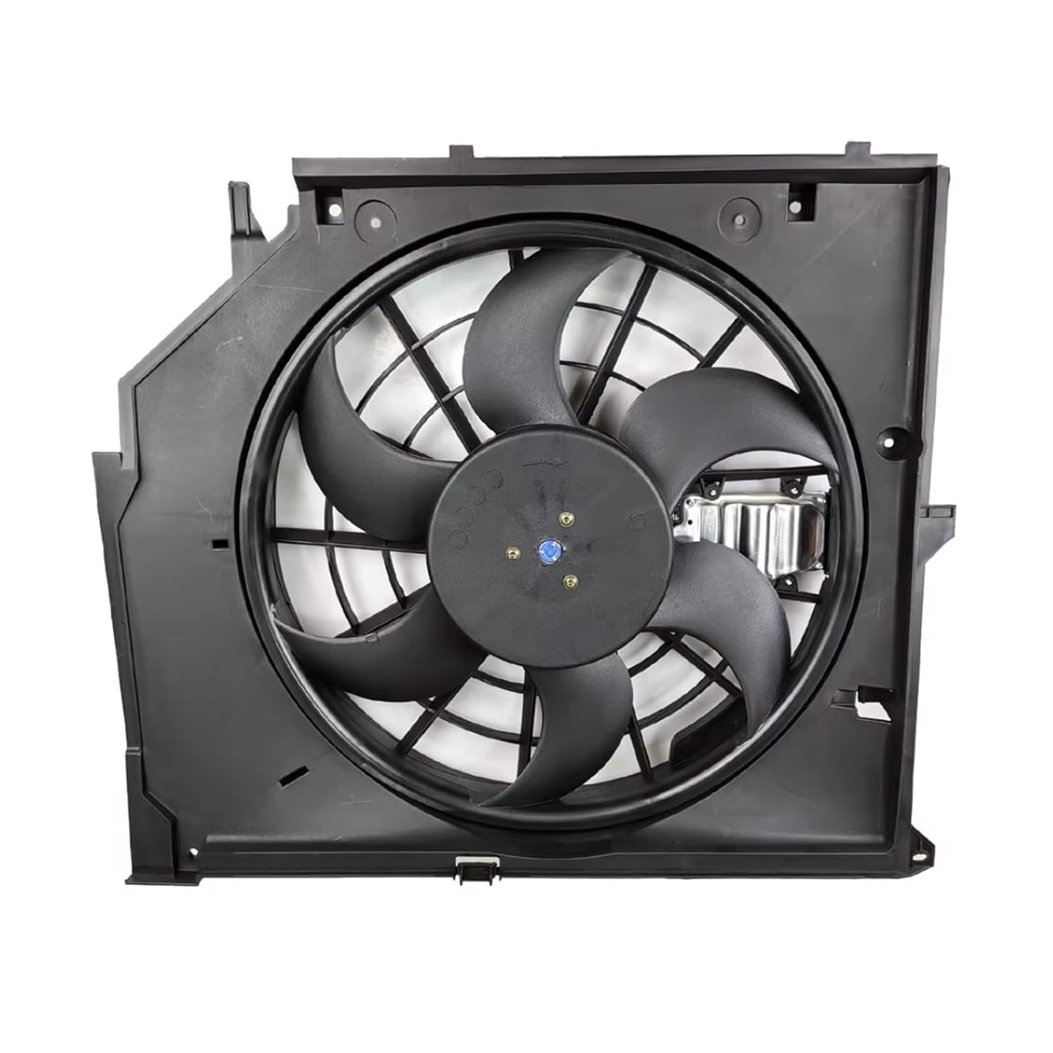 Engine Cooling Fan Mount Kit Radiator Cooling Fan Assembly 17117510617 17117561757 for 3 Series for E46 320i 323Ci 323i 2000 2001 2002 2003 2004 2005